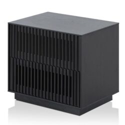 Dahlia Bedside Table - Full Black by Interior Secrets - AfterPay Available