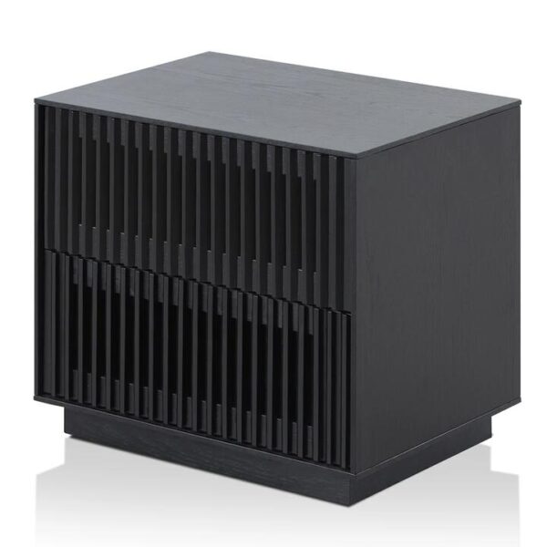Dahlia Bedside Table - Full Black by Interior Secrets - AfterPay Available