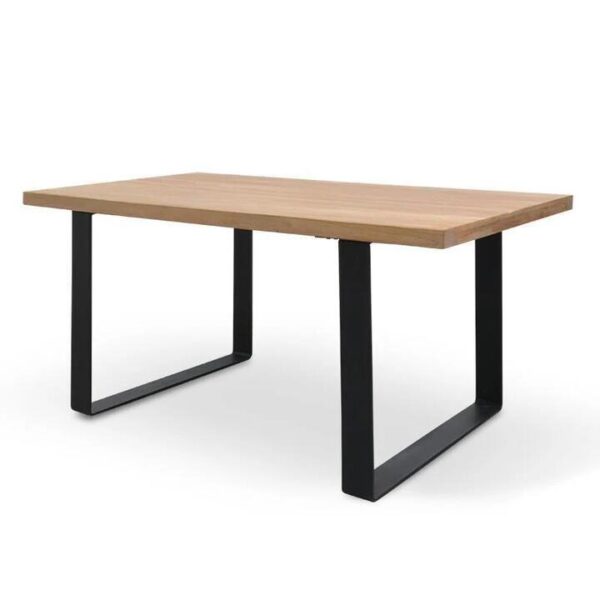 Dalton Reclaimed Elm Wood 1.7m Dining Table - Rustic Natural by Interior Secrets - AfterPay Available