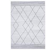 Diamante Striped Rug Neutral XXL