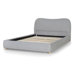 Diaz Queen Bed Frame - Storm Grey by Interior Secrets - AfterPay Available
