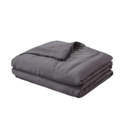 DreamZ 7KG Weighted Blanket Promote Deep Sleep Anti Anxiety Single Dark Grey