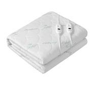 Dreamaker Bamboo Quilted Electric Throw Blanket White Super King