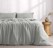Dreamaker Double Quilt Cover Set Grey