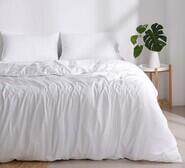 Dreamaker Double Quilt Cover Set White
