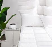 Dreamaker Hydroflow Hydronic Heating Throw Blanket White King