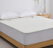 Dreamaker Pinsonic Fleece King Electric Throw Blanket White