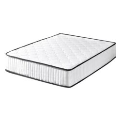 Dreamz Spring Mattress Bed Pocket 5 Zoned Foam Medium Firm Super King Size 20CM