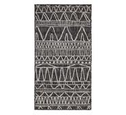 Ealen Outdoor Rug Black Extra Large
