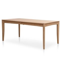 Eldora Extendable Wooden Dining Table - Natural by Interior Secrets - AfterPay Available
