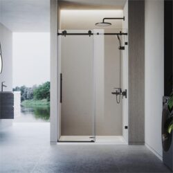 Elegant Showers Frameless 10mm Sliding Shower Screen, 1200mm