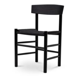 Erika Rattan Dining Chair - Full Black by Interior Secrets - AfterPay Available