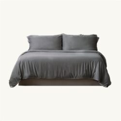 Everyday TENCEL Classic Set | Fitted Sheet, Pillow Case & Quilt Cover Queen / Mist Grey