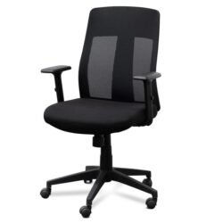 Ex Display - Benson Mesh Office Chair - Black by Interior Secrets - AfterPay Available