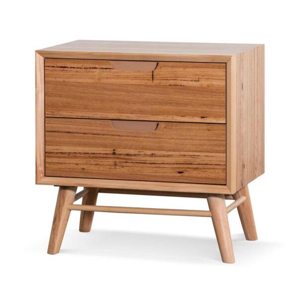 Ex Display - Hetty Bedside Table - Wormy Chestnut by Interior Secrets - AfterPay Available