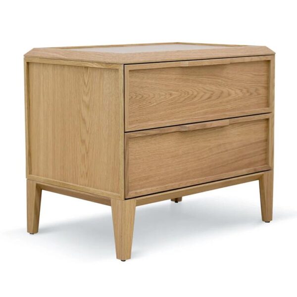 Ex Display - Imrich Bedside Table - Natural by Interior Secrets - AfterPay Available
