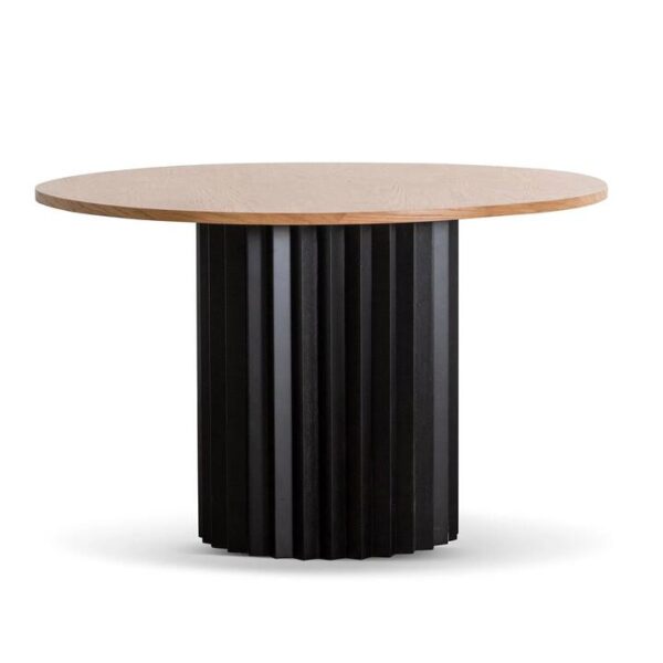 Ex Display - Luther Round Dining Table by Interior Secrets - AfterPay Available