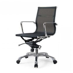Ex Display - Management Mesh Boardroom Office Chair - Black by Interior Secrets - AfterPay Available