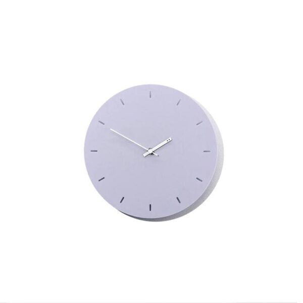 Ex Display - Minimal 25cm Wall Clock - Lavender by Interior Secrets - AfterPay Available