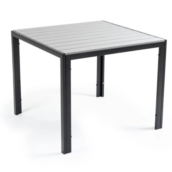 FORTIA 90 x 90cm Outdoor Dining Table, Square, Furniture for Outside