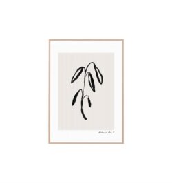 Floral Muse II Wall Art Print - Natural by Interior Secrets - AfterPay Available