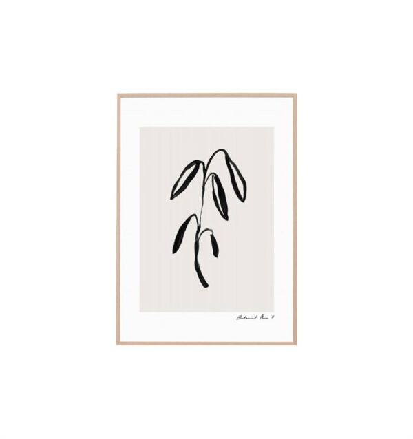 Floral Muse II Wall Art Print - Natural by Interior Secrets - AfterPay Available