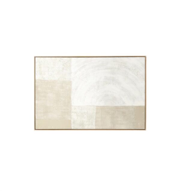 Formations I Hand Painted Wall Art - Natural by Interior Secrets - AfterPay Available