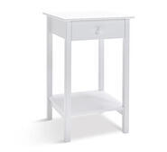 Frank Bedside Table White