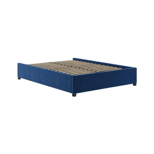 Gaslift Bed Frame Ocean Blue - Queen