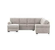 Hampton 6 Seater Modular With Left Chaise Blue