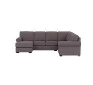 Hampton 6 Seater Modular With Right Chaise Purple