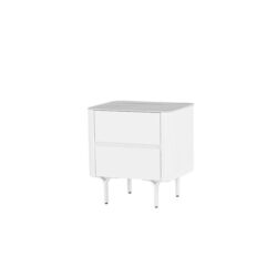Higgins Bedside Table - White by Interior Secrets - AfterPay Available