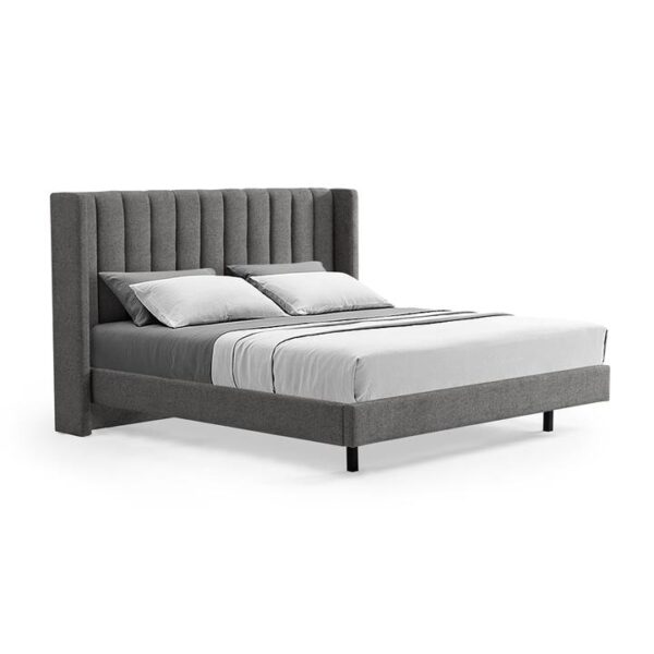 Hillsdale King Bed Frame - Spec Charcoal by Interior Secrets - AfterPay Available