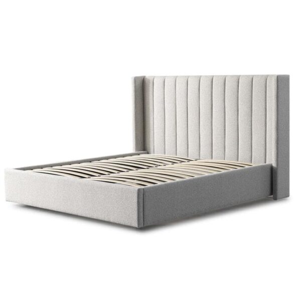 Hillsdale Wide Base King Bed Frame - Clay Grey by Interior Secrets - AfterPay Available