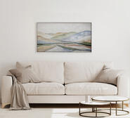 Hils Range Wall Art Blue