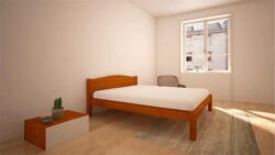 Hilton custom timber bed frame