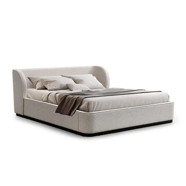 Jamar Queen Bed Frame - Clay Grey by Interior Secrets - AfterPay Available