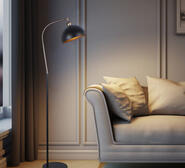 Jenny Floor Lamp Black