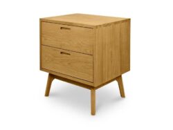 Johan Bedside Table - Natural Oak by Interior Secrets - AfterPay Available