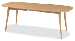 Johansen Extendable Oak Dining Table - Natural by Interior Secrets - AfterPay Available