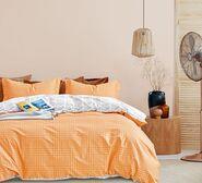 Joni Queen Quilt Cover Set Yellow
