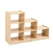 Jooyes 76Cm 6 Drawer Kids Ladder Storage Cabinet Neutral