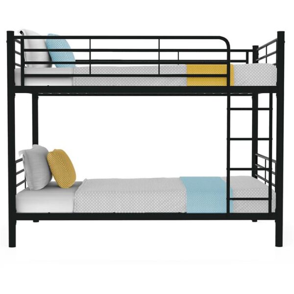 KINGSTON SLUMBER 2in1 King Single Metal Bunk Bed Frame, with Modular Design, Dark Matte Grey