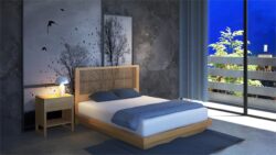 Katami custom timber bed frame