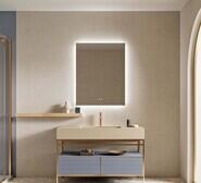 Kidman 90Cm Rectangle Backlit Mirror Grey