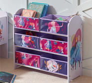 Kids Disney Frozen 6 Drawer Storage Unit Purple