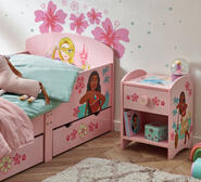 Kids Disney Princess Bedside Table Pink