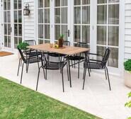 Lanai Outdoor Chair Dining Black
