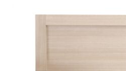 Larissa timber bed frame - headboard 100h - discounded display model