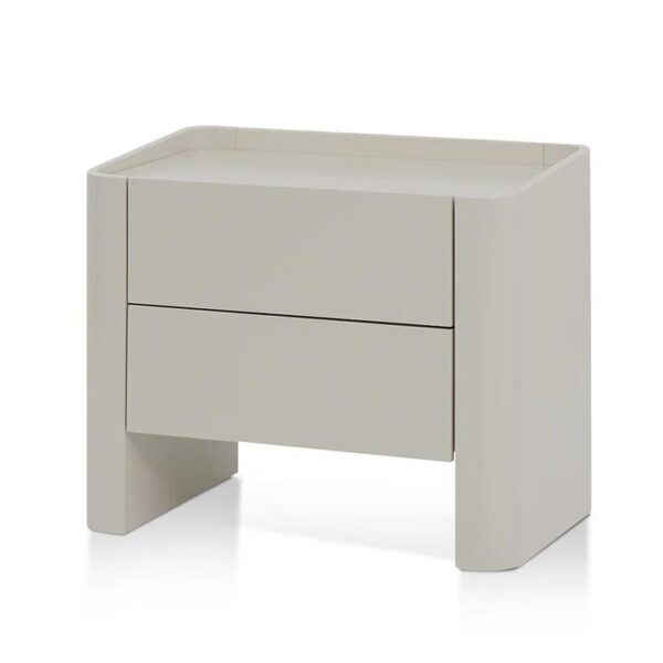 Latonya Bedside Table - Light Grey by Interior Secrets - AfterPay Available